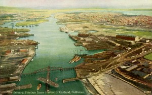 The Estuary, Famous Inner Harbor of Oakland, California               